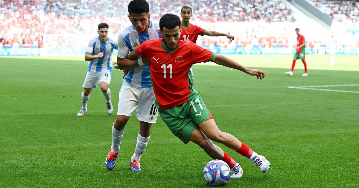 Argentina-Morocco debut begins in chaos